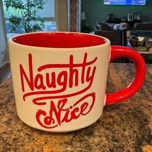 THRESHOLD Naughty Nice Coffee Mug